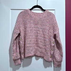 Lucky Brand pink sweater. Size XS